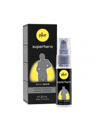 Пролонгатор-сыворотка pjur Superhero Delay Serum - 20 мл. - Pjur - купить с доставкой в Ульяновске