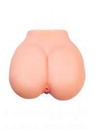 Реалистичный мастурбатор в форме попки с 2 любовными входами - No Name - в Ульяновске купить с доставкой