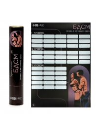 Плакат для двоих со скретч-слоем «БДСМ» - Сима-Ленд - купить с доставкой в Ульяновске