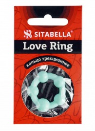 Цветное эрекционное кольцо с 5 бусинами Love Ring - Sitabella - в Ульяновске купить с доставкой