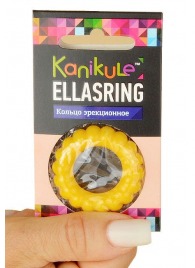 Цветное рельефное эрекционное кольцо Ellasring - Sitabella - в Ульяновске купить с доставкой