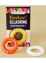 Цветное рельефное эрекционное кольцо Ellasring - Sitabella - в Ульяновске купить с доставкой