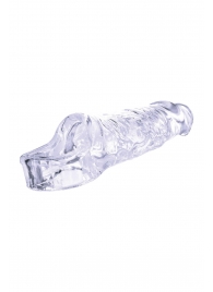 Прозрачная насадка-удлинитель Length Enhancer с подхватом - 16 см. - NMC - в Ульяновске купить с доставкой