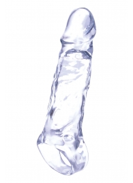 Прозрачная насадка-удлинитель Length Enhancer с подхватом - 16 см. - NMC - в Ульяновске купить с доставкой