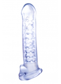 Прозрачная насадка-удлинитель Stretchy Touch - 18 см. - NMC - в Ульяновске купить с доставкой