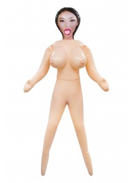 Телесная надувная секс-кукла с пышным бюстом - NMC - в Ульяновске купить с доставкой