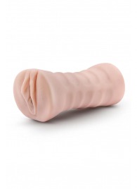 Телесный мастурбатор-вагина Ayumi с вибрацией - Blush Novelties - в Ульяновске купить с доставкой