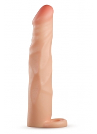 Телесная насадка-удлинитель Fortitude с подхватом - 17,7 см. - Blush Novelties - в Ульяновске купить с доставкой