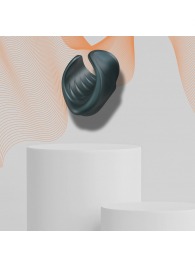 Серый сквозной мастурбатор с вибрацией Manwan Starter - Manwan - в Ульяновске купить с доставкой