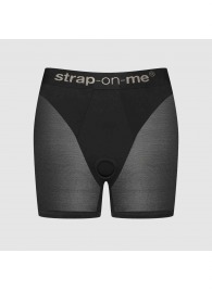 Трусики-шорты для фиксации насадок Strap-on-me Harness Lingerie Halo - size XS - Strap-on-me - купить с доставкой в Ульяновске