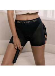 Трусики-шорты для фиксации насадок Strap-on-me Harness Lingerie Halo - size M - Strap-on-me - купить с доставкой в Ульяновске