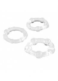 Набор из 3 эрекционных прозрачных колец - Boys of Toys - в Ульяновске купить с доставкой
