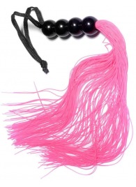 Розовая силиконовая плеть - 35,5 см. - Boys of Toys - купить с доставкой в Ульяновске