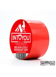 Красный скотч для фиксации Non-Sticky Bondage Tape - 15 м. - Intoyou - купить с доставкой в Ульяновске