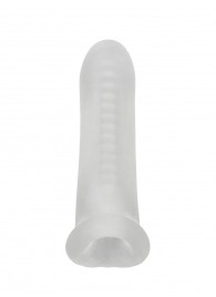 Белый фаллоудлинитель Striker - 13,5 см. - Lola Games - в Ульяновске купить с доставкой