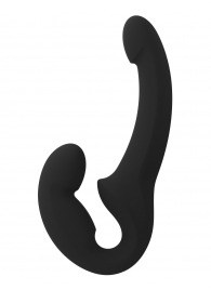 Черный безремневой страпон Share Lite - Fun Factory - купить с доставкой в Ульяновске