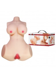 Мастурбатор-торс Aveline с 2 любовными тоннелями - Baile - в Ульяновске купить с доставкой