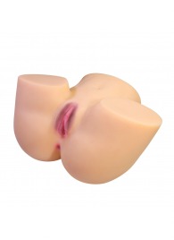 Телесный мастурбатор Liora с 2 любовными тоннелями - Baile - в Ульяновске купить с доставкой