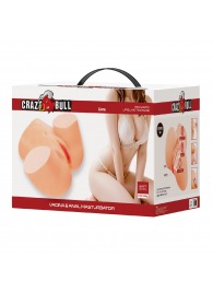 Телесный мастурбатор Liora с вибрацией - Baile - в Ульяновске купить с доставкой