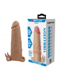 Телесная насадка на пенис Quillon - 20 см. - Baile - в Ульяновске купить с доставкой