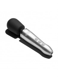 Серебристо-черный вибратор Doxy Go - 16,2 см. - Doxy