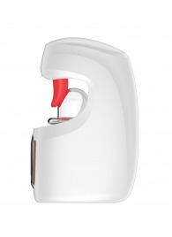 Белый мастурбатор с язычком и возвратно-поступательными движениями - Secwell - в Ульяновске купить с доставкой