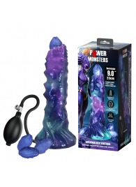 Фиолетовый яйцеродящий фаллоимитатор Duskwalker Sentinal на присоске - 22,4 см. - Baile - купить с доставкой в Ульяновске