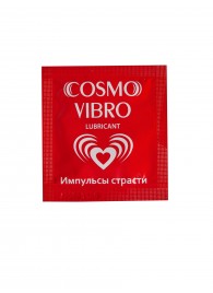 Пробник женского стимулирующего лубриканта на силиконовой основе Cosmo Vibro - 3 гр. - Биоритм - купить с доставкой в Ульяновске
