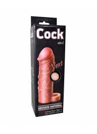 Фаллоудлинитель с кольцом COCK size L - 16,5 см. - LOVETOY (А-Полимер) - в Ульяновске купить с доставкой