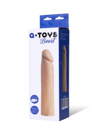 Реалистичная насадка с ярко выраженной головкой - 16,5 см. - A-toys - в Ульяновске купить с доставкой