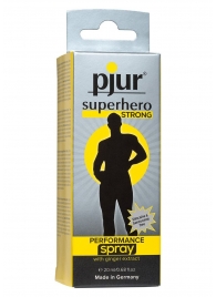 Спрей-пролонгатор длительного действия pjur SUPERHERO Strong Spray - 20 мл. - Pjur - купить с доставкой в Ульяновске