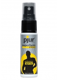 Спрей-пролонгатор длительного действия pjur SUPERHERO Strong Spray - 20 мл. - Pjur - купить с доставкой в Ульяновске