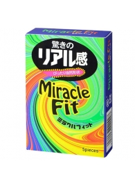 Презервативы Sagami Xtreme Miracle Fit - 5 шт. - Sagami - купить с доставкой в Ульяновске