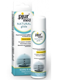 Нейтральный лубрикант на водной основе pjur MED Natural glide - 100 мл. - Pjur - купить с доставкой в Ульяновске