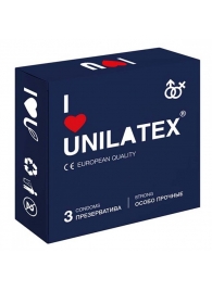 Ультрапрочные презервативы Unilatex Extra Strong - 3 шт. - Unilatex - купить с доставкой в Ульяновске