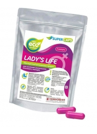 Возбуждающие капсулы Ladys Life - 2 капсулы (0,35 гр.) - SuperCaps - купить с доставкой в Ульяновске