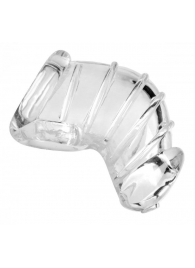 Насадка для ограничения эрекции Detained Soft Body Chastity Cage - XR Brands - купить с доставкой в Ульяновске