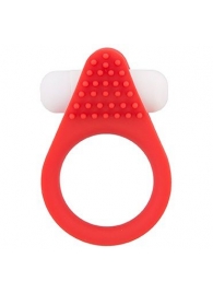 Красное эрекционное кольцо LIT-UP SILICONE STIMU RING 1 RED - Dream Toys - в Ульяновске купить с доставкой