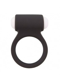Чёрное эрекционное виброкольцо LIT-UP SILICONE STIMU RING 3 BLACK - Dream Toys - в Ульяновске купить с доставкой