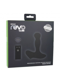 Чёрный перезаряжаемый массажёр предстательной железы NEXUS Revo Slim - Nexus Range - в Ульяновске купить с доставкой