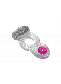 Прозрачное эрекционное кольцо Rings Ringer - Lola Games - в Ульяновске купить с доставкой