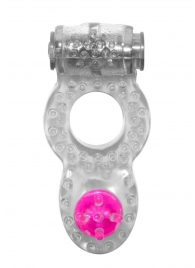 Прозрачное эрекционное кольцо Rings Ringer - Lola Games - в Ульяновске купить с доставкой