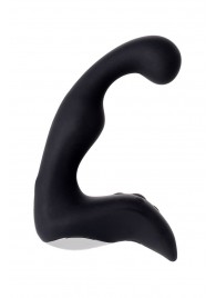 Чёрный изогнутый вибростимулятор простаты Erotist - Erotist Adult Toys - в Ульяновске купить с доставкой