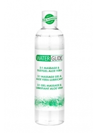 Гель-смазка 2-в-1 MASSAGE   LUBRICANT ALOE VERA - 300 мл. - Waterglide - купить с доставкой в Ульяновске