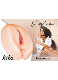 Мастурбатор с 2 тоннелями Satisfaction Gorgeous - Lola Games - в Ульяновске купить с доставкой