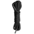 Черная веревка для бондажа Easytoys Bondage Rope - 5 м. - Easy toys - купить с доставкой в Ульяновске