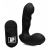 Черный стимулятор простаты Alpha-Pro 7X P-Milker Silicone Prostate Stimulator with Milking Bead - XR Brands - в Ульяновске купить с доставкой