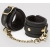 Черные наручники Bound to You Faux Leather Wrist Cuffs - Fifty Shades of Grey - купить с доставкой в Ульяновске