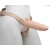 Телесный фаллопротез MEN STYLE с анальным стимулятором - 17,5 см. - LOVETOY (А-Полимер) - купить с доставкой в Ульяновске