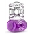 Фиолетовое эрекционное виброкольцо One Night Stand Vibrating C-Ring - Blush Novelties - в Ульяновске купить с доставкой